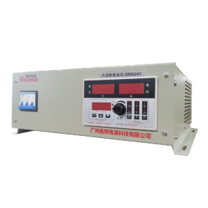 200A 24V sodium hypochlorite generator rectifier with smart panel