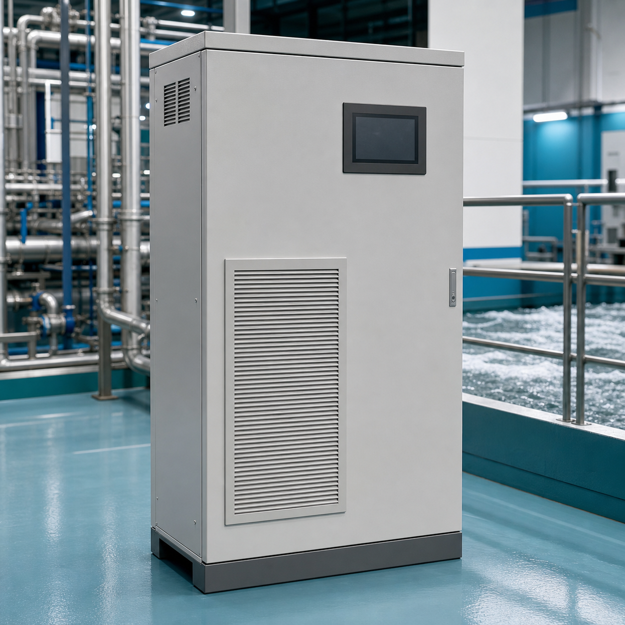 2000A 20V electrocoagulation rectifier for wastewater treatment